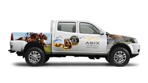 Asix General Trading – Vehicle Wrap